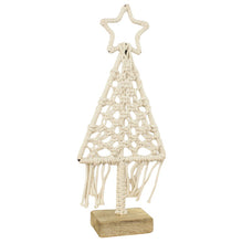 Lade das Bild in den Galerie-Viewer, Dekobaum Makramee Beige Braun