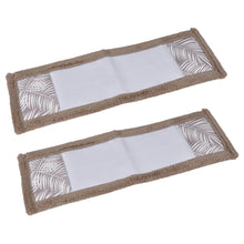 Lade das Bild in den Galerie-Viewer, 2er Set Ersatzbezug Wischmopp Beige