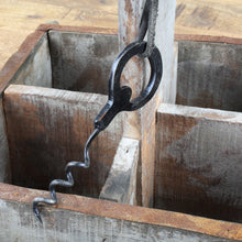 Lade das Bild in den Galerie-Viewer, Flaschenträger 4er Antik Ziegelform