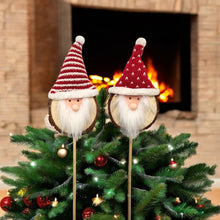 Lade das Bild in den Galerie-Viewer, 2er Set Dekostecker Nikolauskopf