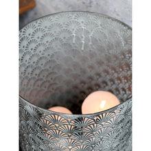Lade das Bild in den Galerie-Viewer, Laterne Metall Grau