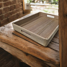 Lade das Bild in den Galerie-Viewer, Holztablett Grau