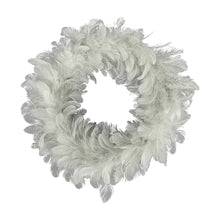 Lade das Bild in den Galerie-Viewer, Federkranz Braun 17 cm od. 24 cm Dekokranz Kranz Deko Ostern