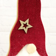 Lade das Bild in den Galerie-Viewer, Dekowichtel 45 cm Rot Braun Weihnachtswichtel Weihnachtswichtel