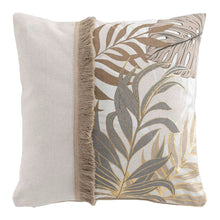 Lade das Bild in den Galerie-Viewer, Dekokissen Blätter Grün Gold vers. Größen