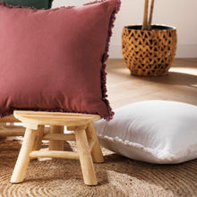 Lade das Bild in den Galerie-Viewer, Kissen Beige Weiß 45 x 45 cm oder 40 x 60 cm