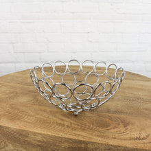 Lade das Bild in den Galerie-Viewer, Dekoschale Silber Metall