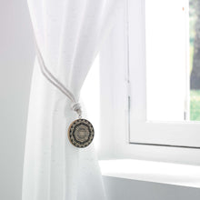 Lade das Bild in den Galerie-Viewer, Raffhalter Rund, Holz 2er Set