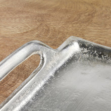 Lade das Bild in den Galerie-Viewer, Tablett Silber Alu 47 cm