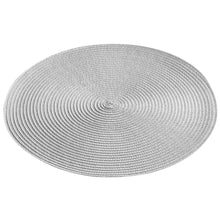 Lade das Bild in den Galerie-Viewer, Platzset rund Kunststoff vers. Farben