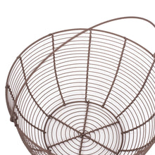 Lade das Bild in den Galerie-Viewer, Korbset 3tlg. Braun Metall