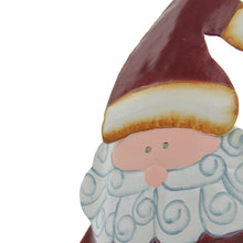 Lade das Bild in den Galerie-Viewer, 2er Set Teelichthalter Weihnachtsmann Rot - Weiß
