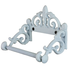 Lade das Bild in den Galerie-Viewer, Toilettenpapierhalter Weiß Antik Sapri