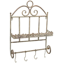 Lade das Bild in den Galerie-Viewer, Wandregal, Antik, Metall