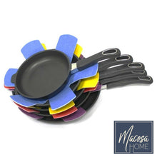 Lade das Bild in den Galerie-Viewer, Pfannenschoner 4er Set bunt