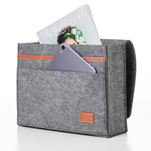 Lade das Bild in den Galerie-Viewer, Bett- oder Sofatasche Filz Grau