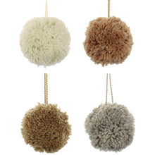 Lade das Bild in den Galerie-Viewer, Dekohänger aus Wolle im 4er Set