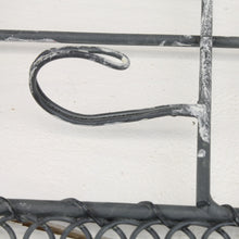 Lade das Bild in den Galerie-Viewer, Wandablage Hakenleiste Grau Metall
