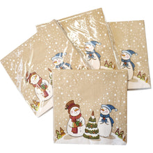 Lade das Bild in den Galerie-Viewer, Servietten Schneemann 40 Stk.