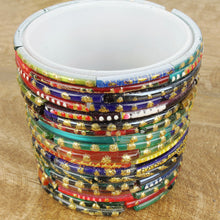 Lade das Bild in den Galerie-Viewer, 2er Set Windlicht Orientalisch bunt 6 cm