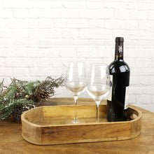 Lade das Bild in den Galerie-Viewer, Servierbrett Mangoholz Oval