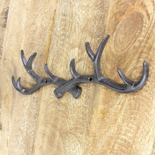 Lade das Bild in den Galerie-Viewer, Hakenleiste Geweih Braun