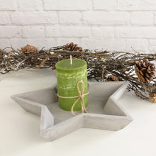 Lade das Bild in den Galerie-Viewer, Dekoschale Stern, Zement, grau