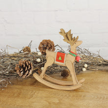 Lade das Bild in den Galerie-Viewer, Schaukelhirsch Holz