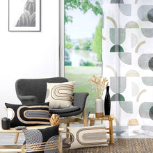 Lade das Bild in den Galerie-Viewer, Kissen Beige Schwarz Jute 30 x 50 cm