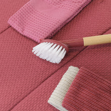 Lade das Bild in den Galerie-Viewer, Spülbürste Nylon, Spültücher & Abtropfmatte Burgund