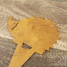 Lade das Bild in den Galerie-Viewer, 2er Set Metall Igel Rost