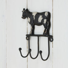 Lade das Bild in den Galerie-Viewer, Hakenleiste Kuh Metall