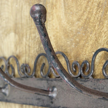 Lade das Bild in den Galerie-Viewer, Garderobe Metall antikbraun