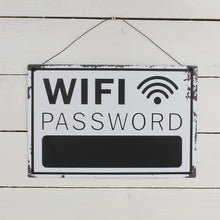 Lade das Bild in den Galerie-Viewer, Schild WLAN Password