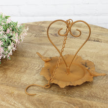 Lade das Bild in den Galerie-Viewer, Vogeltränke, hängend, Rost