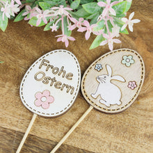 Lade das Bild in den Galerie-Viewer, 4er Set Holzstecker Ostern