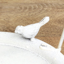 Lade das Bild in den Galerie-Viewer, Vogelhaus Metall Antik weiß