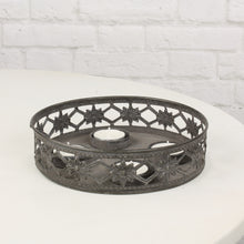 Lade das Bild in den Galerie-Viewer, Kerzenteller, Zink
