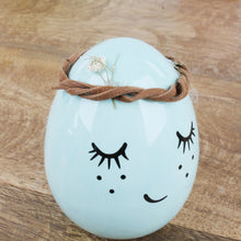 Lade das Bild in den Galerie-Viewer, 2er Set Dekoei Porzellan Blau Pink 8 cm