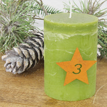 Lade das Bild in den Galerie-Viewer, 4er Set Kerzenstecker 1-4 Rost