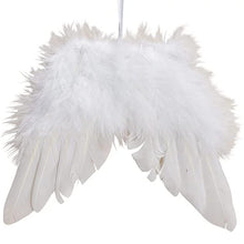 Lade das Bild in den Galerie-Viewer, 2er Set Dekohänger Flügel Weiß