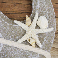 Lade das Bild in den Galerie-Viewer, Anker mit Tau Grau Used, mit Muschel