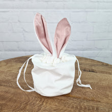 Lade das Bild in den Galerie-Viewer, 3er Set Geschenkbeutel Grau Rosé Weiß