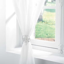 Lade das Bild in den Galerie-Viewer, Raffhalter, Eule, Weiß, 2-Set