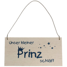 Lade das Bild in den Galerie-Viewer, Holzschild kleiner Prinz