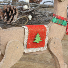 Lade das Bild in den Galerie-Viewer, Schaukelhirsch Holz