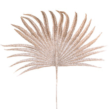 Lade das Bild in den Galerie-Viewer, Dekoblatt glitzer champagner