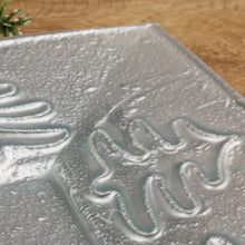 Lade das Bild in den Galerie-Viewer, Glasteller Weihnachten 4er Set quadratisch 23 x 23 cm Dessertteller – Ansicht 2