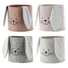 Lade das Bild in den Galerie-Viewer, Filzkörbchen Hase verschiedene Farben