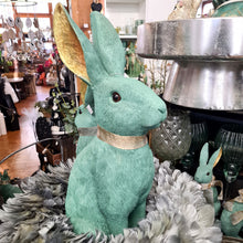 Lade das Bild in den Galerie-Viewer, Osterhase XXL grün gold